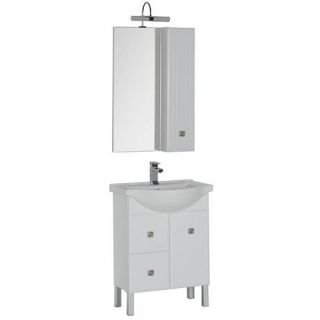 Зеркальный шкаф Aquanet Стайл 158968 65 см белый